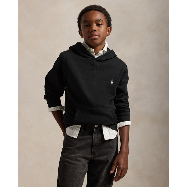 Polo Ralph Lauren Fleece Hoodie In Polo Black 1