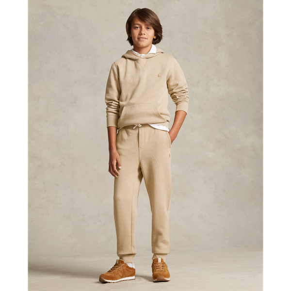 Polo Ralph Lauren Kids' Fleece Jogger Pant In Classic Khaki