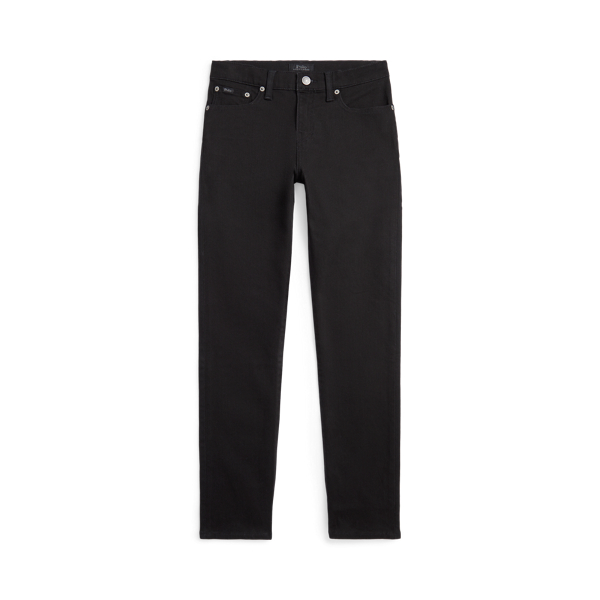 Polo Ralph Lauren Big Boys Sullivan Slim Stretch Jeans In Baker Black Wash