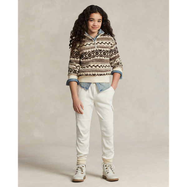 Polo Ralph Lauren Little and Toddler Girls Waffle-Knit Cargo