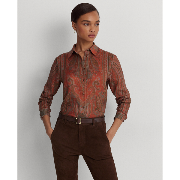 Ralph lauren cheap paisley shirt