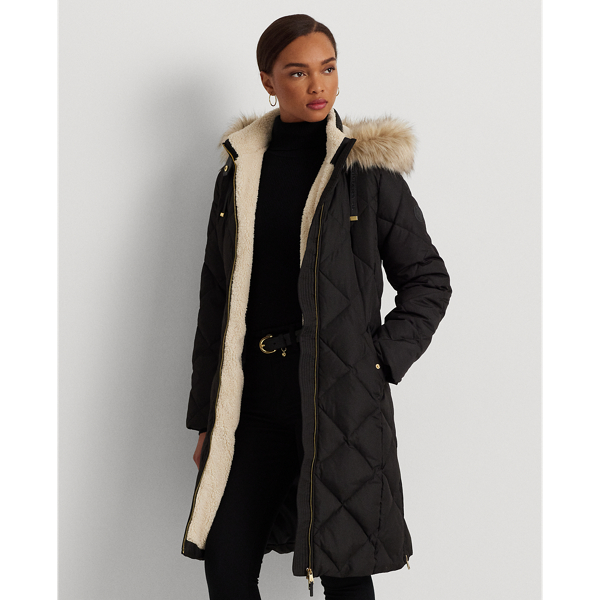 Ralph lauren petite sales down coat