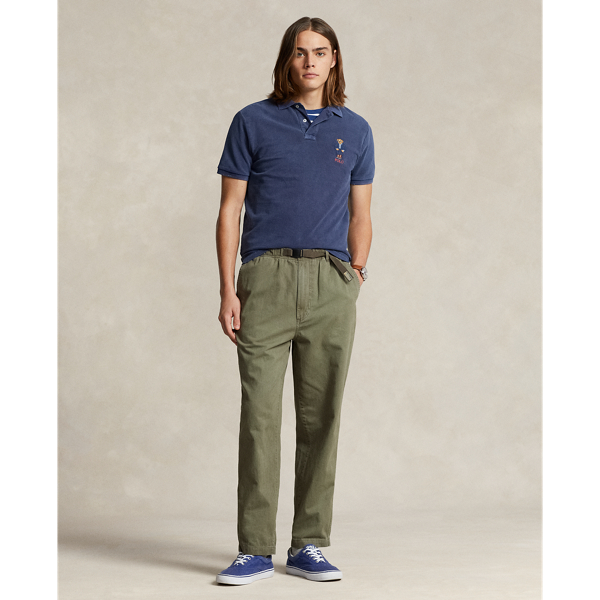 Shop Polo Ralph Lauren Relaxed Fit Twill Hiking Trouser In Green