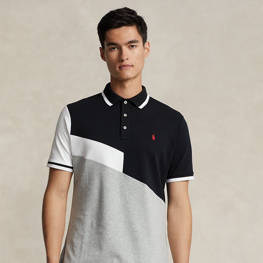 Ralph Lauren Classic Fit Soft Cotton Polo Shirt In Polo Black Multi
