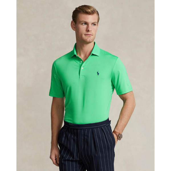 Ralph Lauren Classic Fit Performance Polo Shirt In Classic Kelly