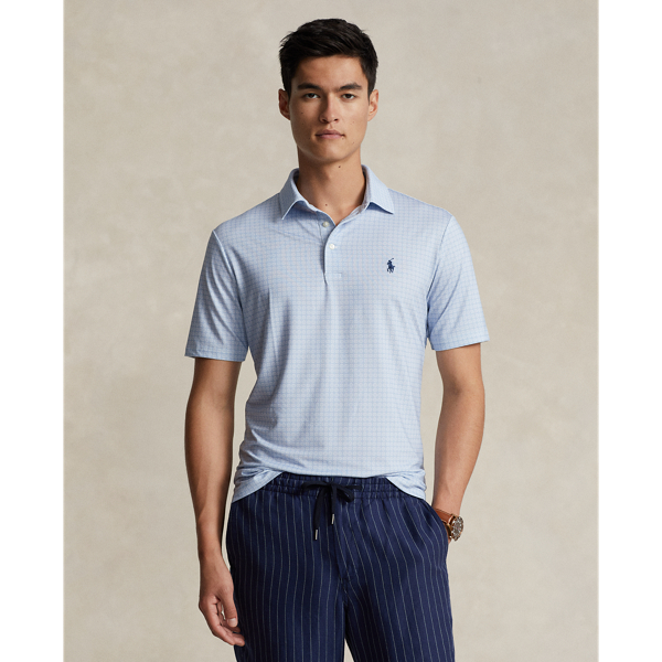 Ralph Lauren Classic Fit Performance Polo Shirt In Octo Foulard
