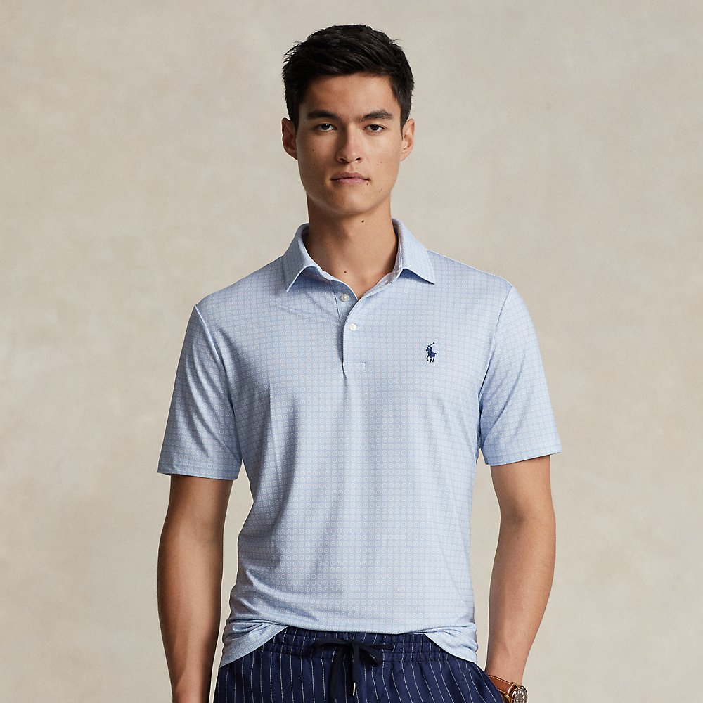 Ralph Lauren Classic Fit Performance Polo Shirt In Octo Foulard
