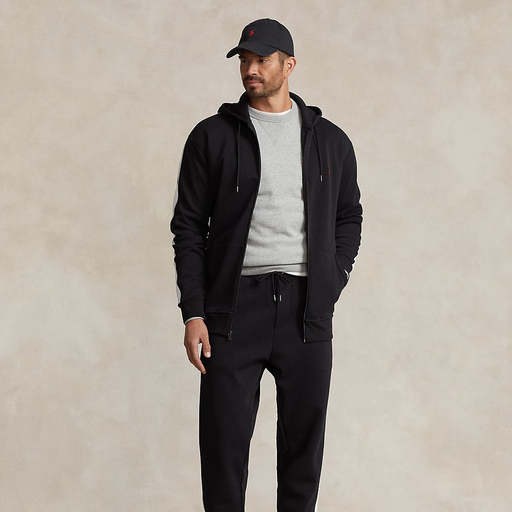 Polo Ralph Lauren Double-knit Mesh Track Pant In Polo Black Multi