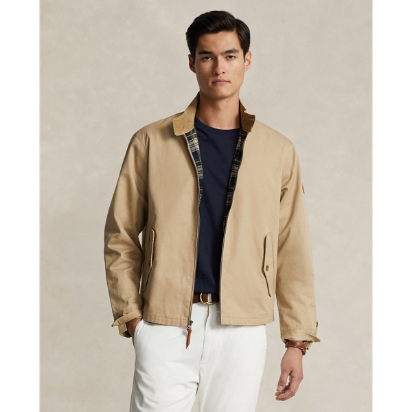 Ralph Lauren Ventile Jacket In Desert Khaki