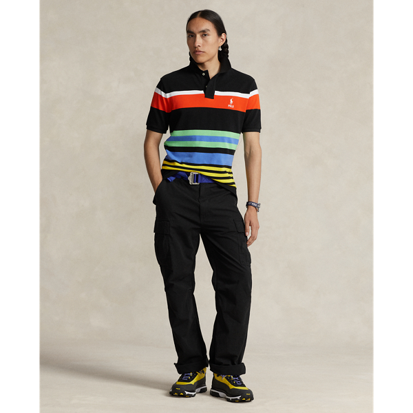 Ralph Lauren Burroughs Relaxed Fit Ripstop Cargo Pant In Polo Black