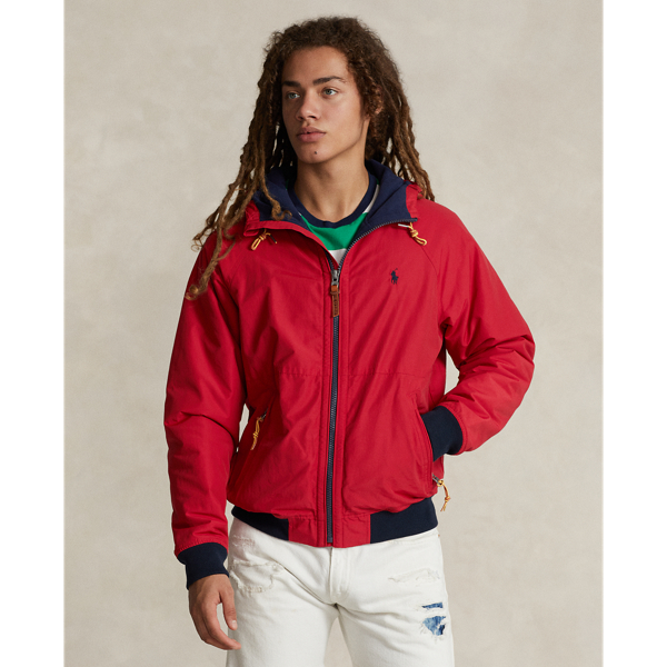 Ralph Lauren Hooded Jacket In Rl 2000 Red