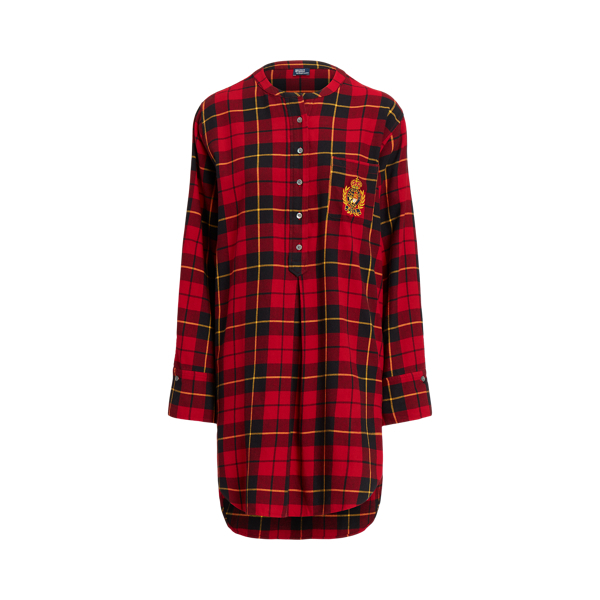 POLO RALPH LAUREN】プラッド コットン スリープ シャツ