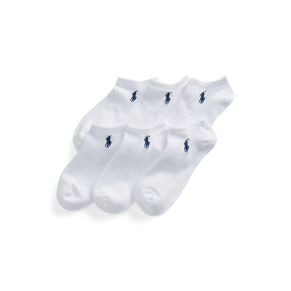 POLO RALPH LAUREN LOW-CUT ANKLE SOCK 6-PACK 