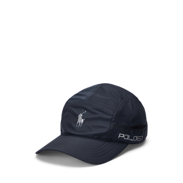 Shop Polo Ralph Lauren Ripstop Five-panel Cap In Black