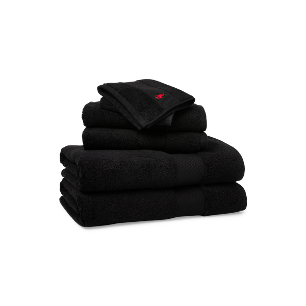 Shop Ralph Lauren The Polo Towel Set In Polo Black