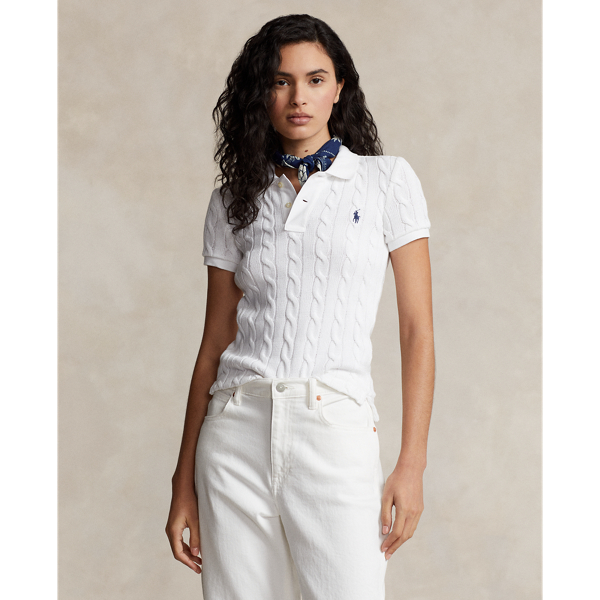 Polo Ralph Lauren Short-sleeve Polo Shirt In White