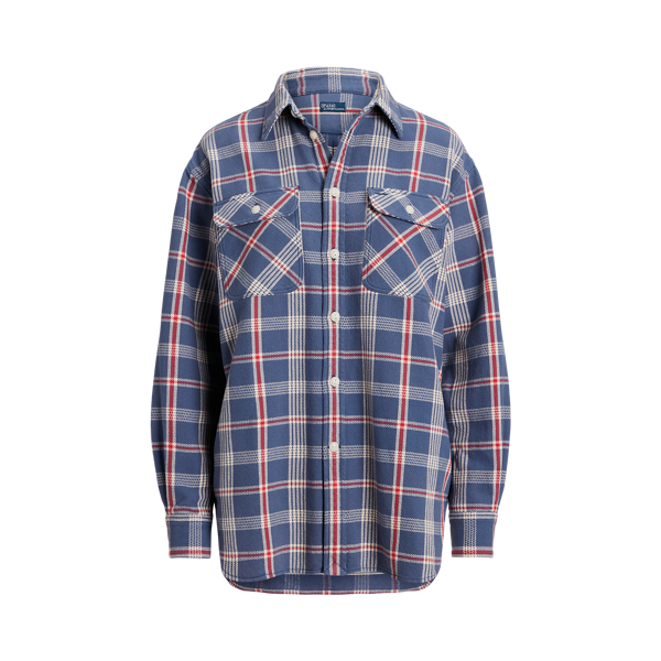 Shop Polo Ralph Lauren Relaxed Fit Plaid Cotton Twill Shirt In Multi