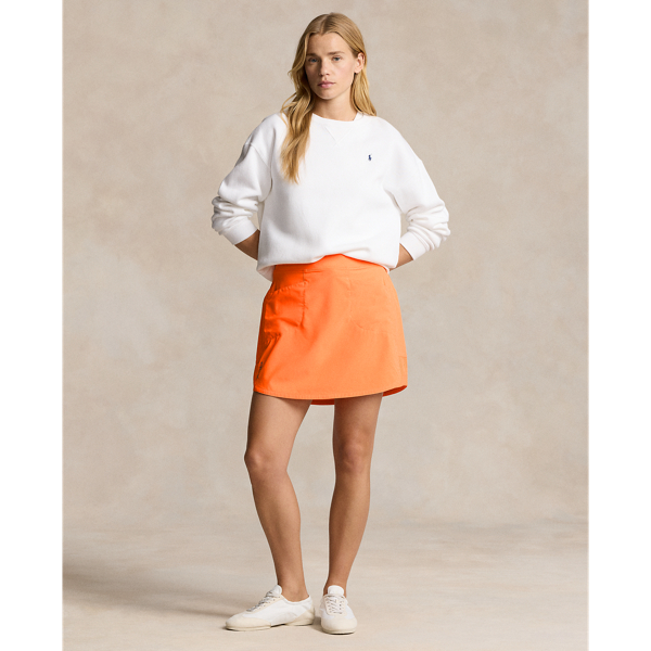 Shop Rlx Golf 17" Four-way-stretch Skort In Classic Peach