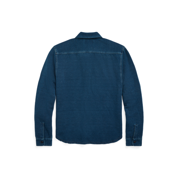 RRL】ガーンジーパターン ジャカード ワークシャツ | (トップス/T 