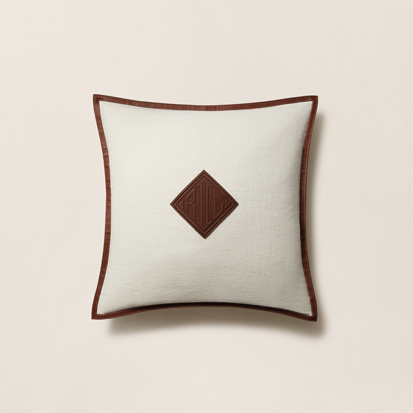 Ralph Lauren Moore Throw Pillow In Burgundy