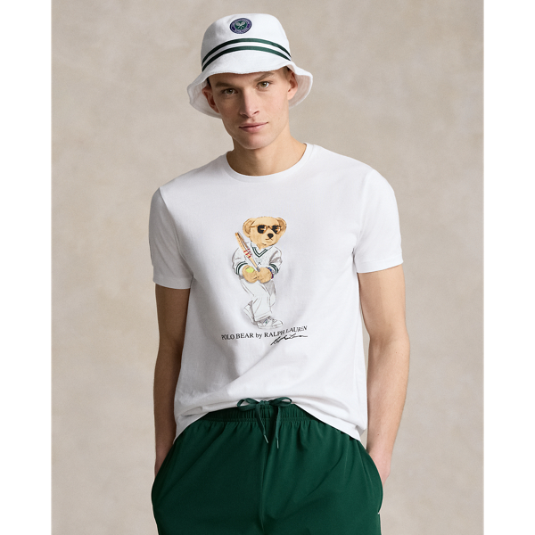 ウィンブルドン カスタム スリム Polo ベア Tシャツ | ラルフ ローレン 