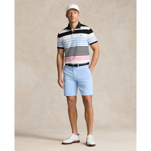 Rlx Golf 9-inch Tailored Fit Performance Short In Office Blue