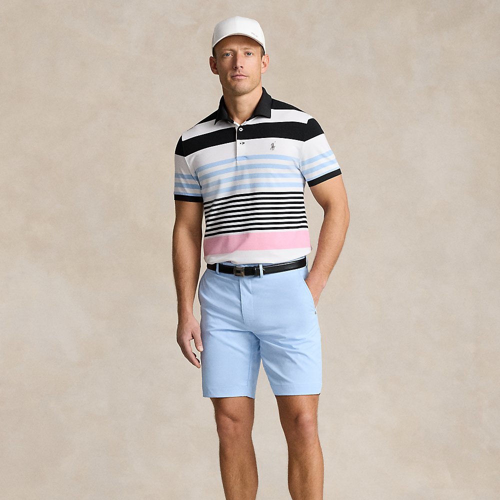Rlx Golf 9-inch Tailored Fit Performance Short In Office Blue