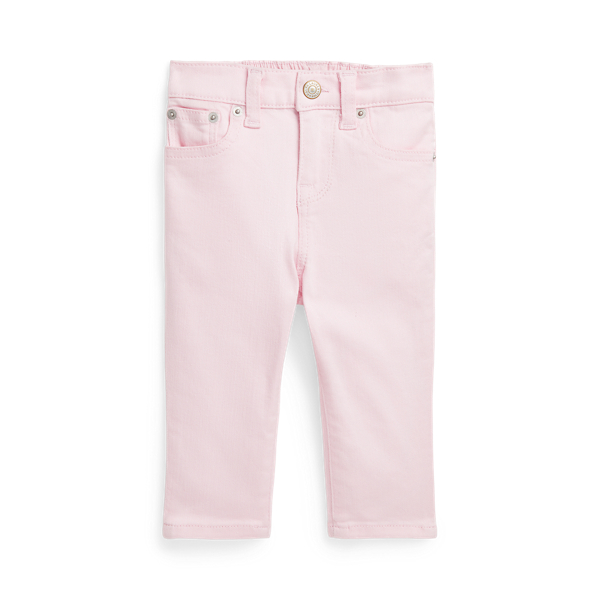 Shop Ralph Lauren Aubrie Denim Legging In Pink