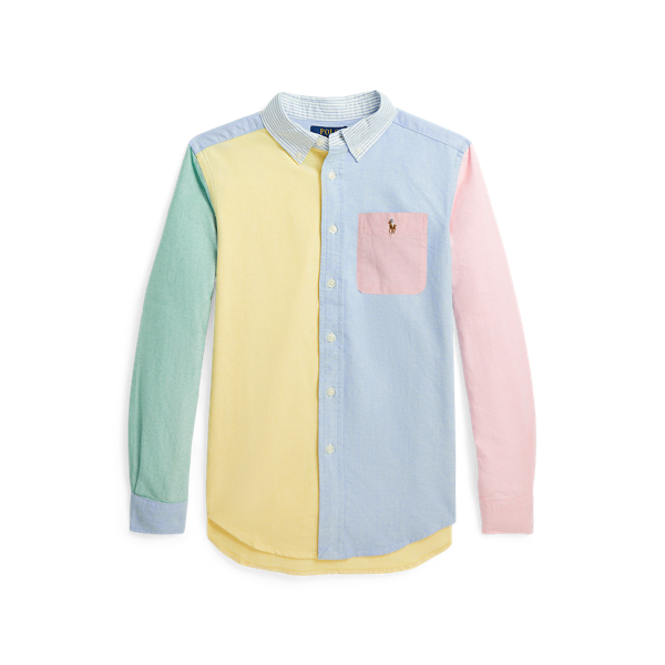 Polo Ralph Lauren Big Boys Cotton Oxford Shirt In Funshirt