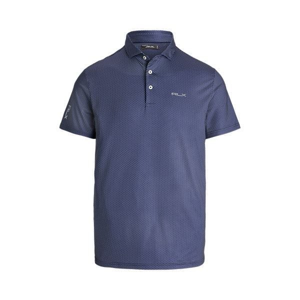 Shop Rlx Golf Tailored Fit Performance Polo Shirt In Blue