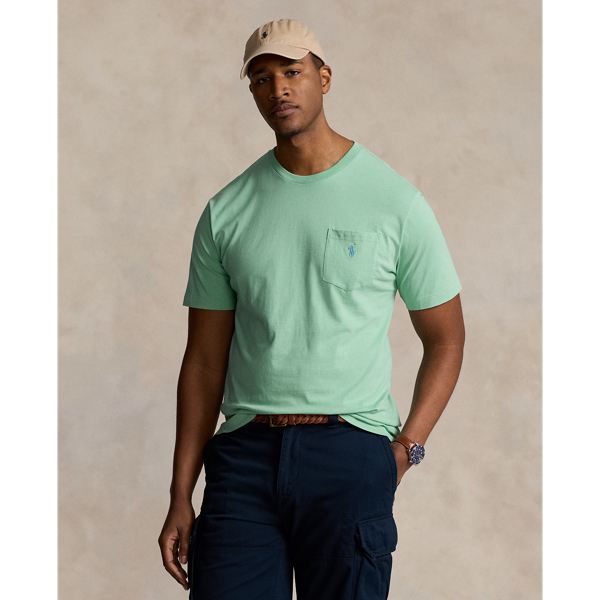 Polo Ralph Lauren Jersey Pocket T-shirt In Celadon