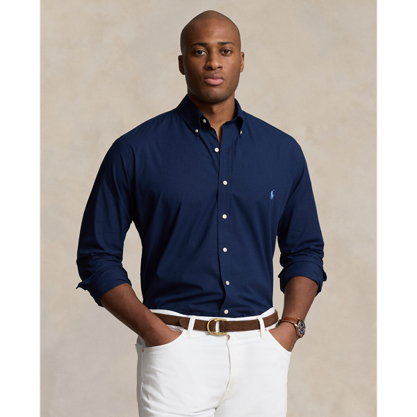 Grandes Tailles - Chemisier en popeline stretch - Big & Tall - Modalova
