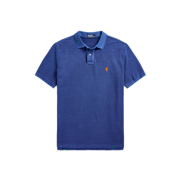 POLO RALPH LAUREN】クラシック フィット ガーメントダイド メッシュ  