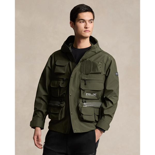 Ralph Lauren Water-repellent Wading Jacket In Ranger Green