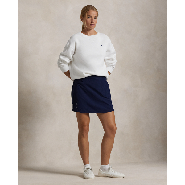 Polo Ralph Lauren 17" Four-way-stretch Skort In Refined Navy