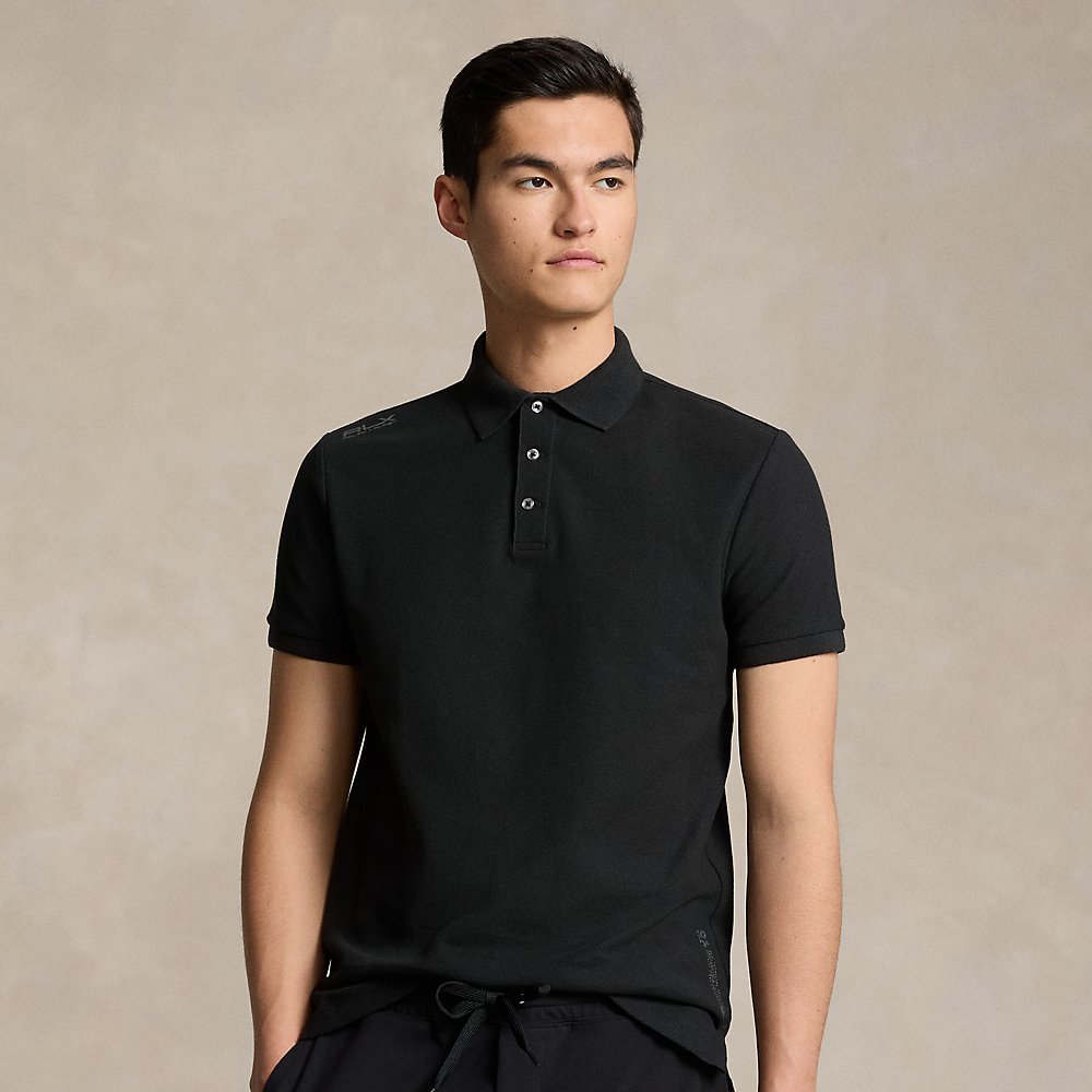 Ralph Lauren Custom Slim Fit Clarus Polo Shirt In Polo Black