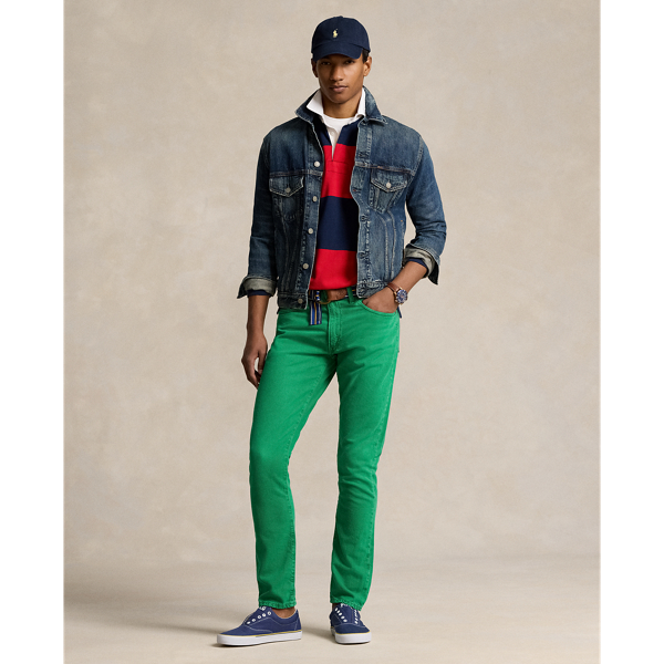 Ralph Lauren Sullivan Slim Jean In Scarab Green