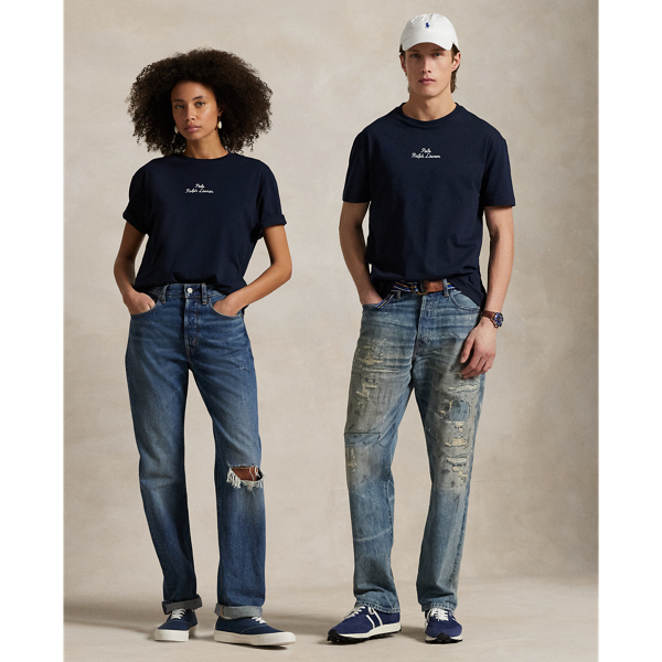 Polo Ralph Lauren Ralph Lauren Classic Fit Logo Jersey T-shirt In Aviator Navy