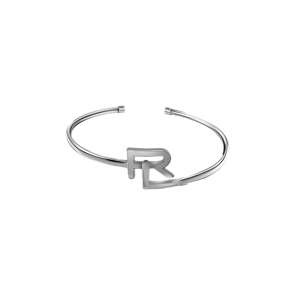 Polo Ralph Lauren Rl Sterling Silver Bangle In Grey