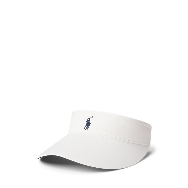 Polo Ralph Lauren Embroidered Pony Visor In White