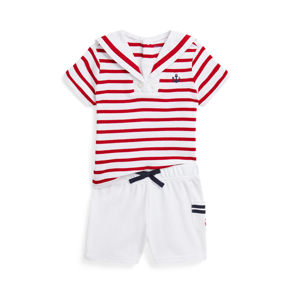 POLO RALPH LAUREN CHILDRENSWEAR】コットン インターロック セーラー 