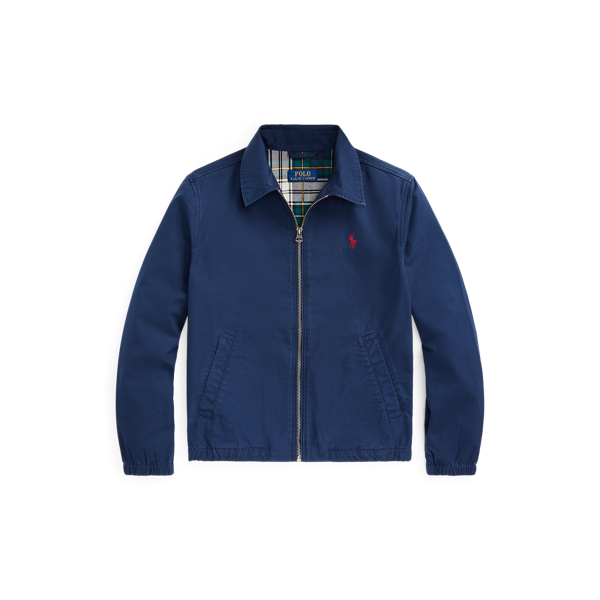 Polo Ralph Lauren The Bayport Cotton Poplin Jacket In Newport Navy
