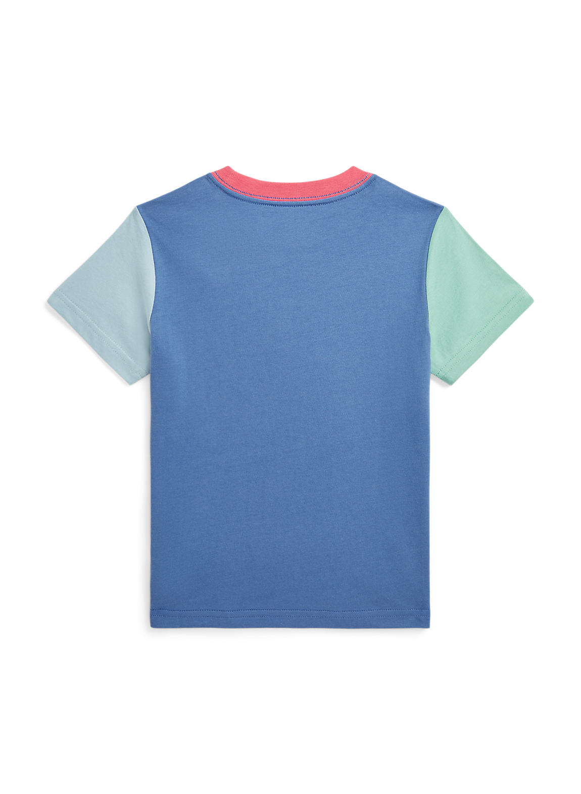 Polo ベア カラーブロック コットン Tシャツ