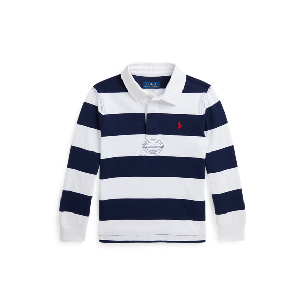 Shop Ralph Lauren The Iconic Rugby Shirt In Multi