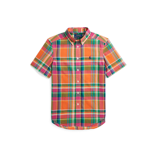 POLO RALPH LAUREN CHILDRENSWEAR】コットン マドラス ショート  
