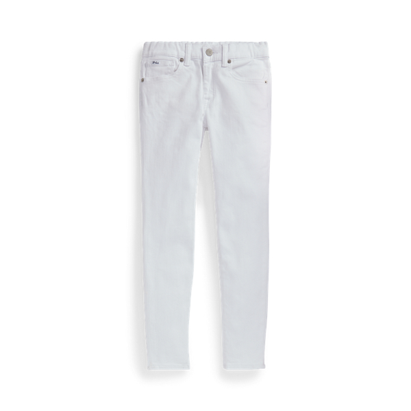 Shop Ralph Lauren Stretch Denim Legging In White
