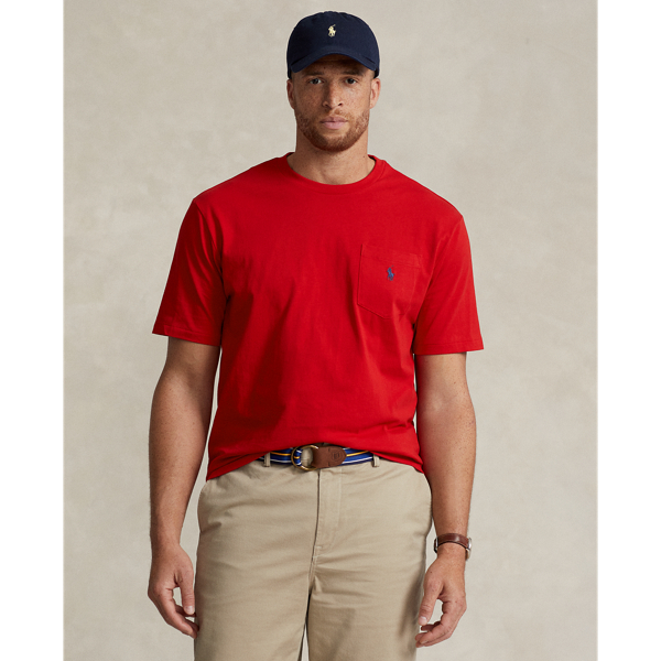 Polo Ralph Lauren Classic Fit Jersey Pocket Tee In Rl 2000 Red