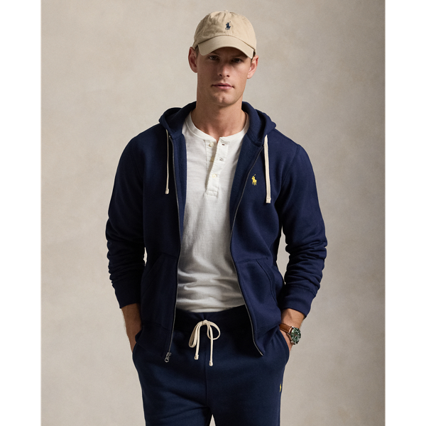 Sweat à capuche en molleton mélangé - Polo Ralph Lauren - Modalova