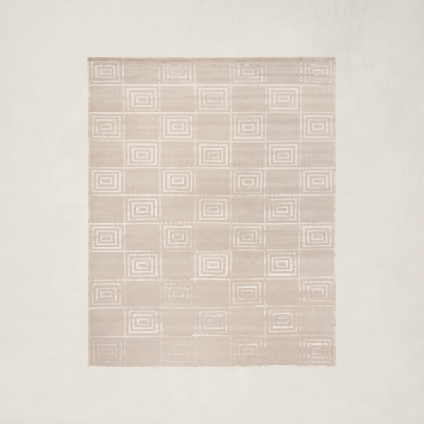 Ralph Lauren Alistair Tiles Rug In Silver