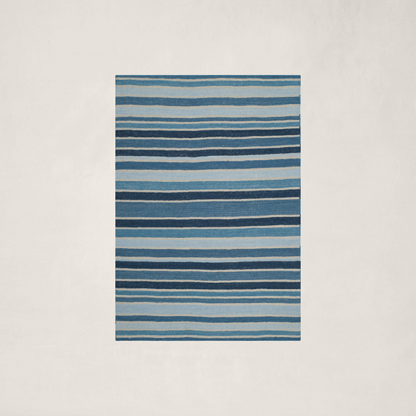 Ralph Lauren Barragan Stripe Rug In Horizon